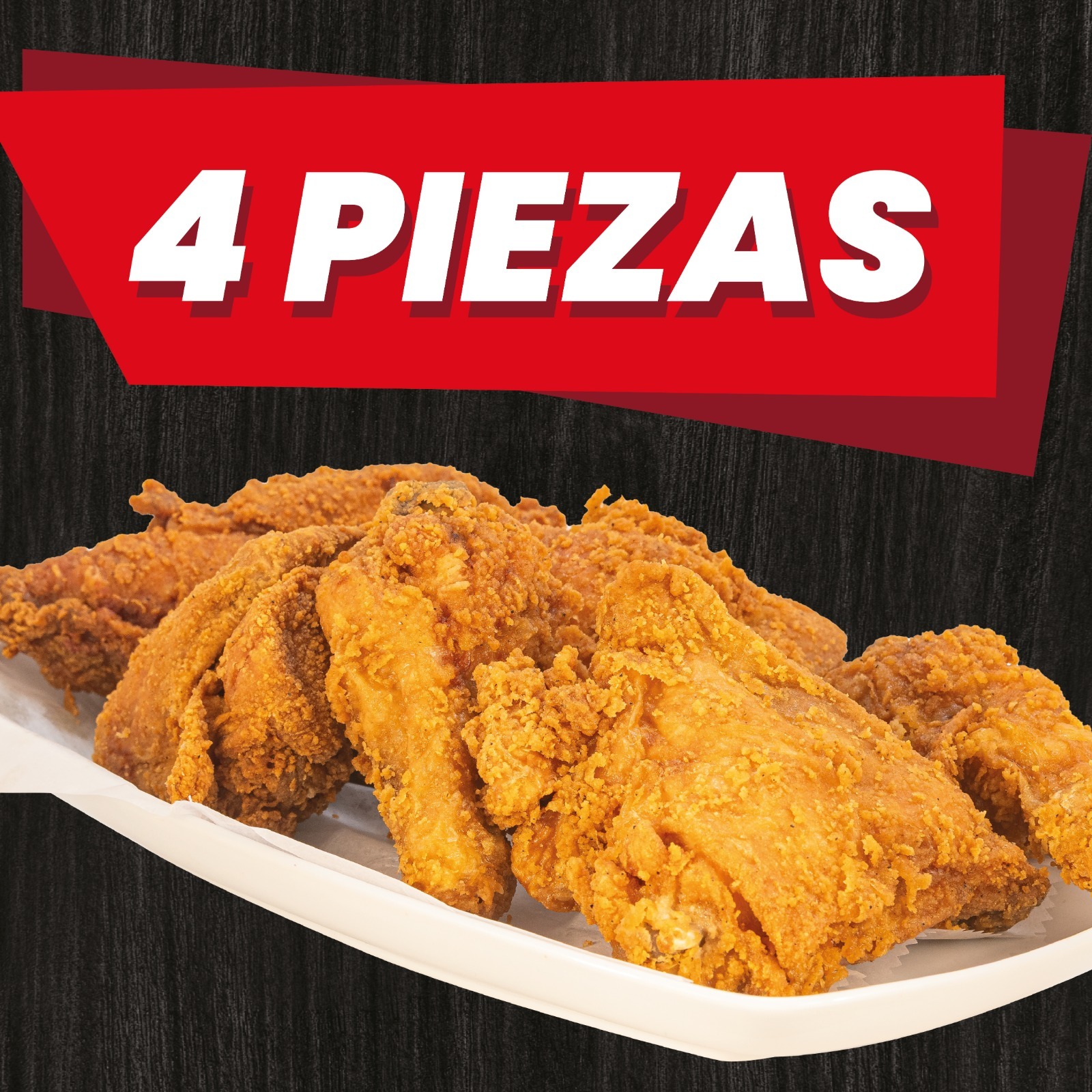 4 piezas